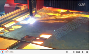 10mm carbon steel Plasma cutting DESTINY-CNC TECH