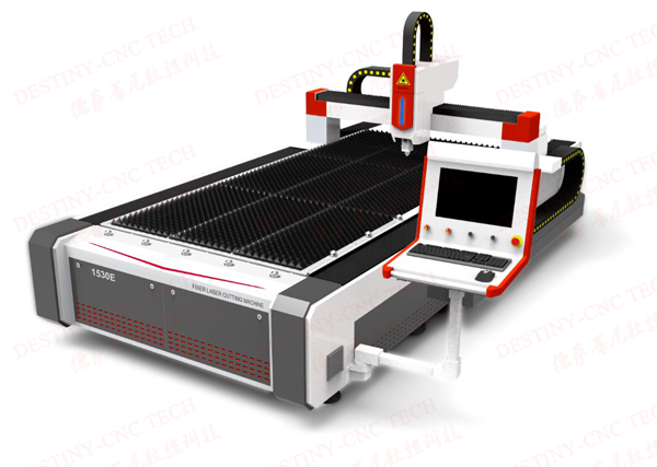 DT-1530 1000W/2000W/3000W Fiber laser cutting machine for steel sheet cutting 