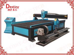 DT-1325/1530 AIO Plasma cutting machine with Rotary device for metal sheet &pipe cutting 
